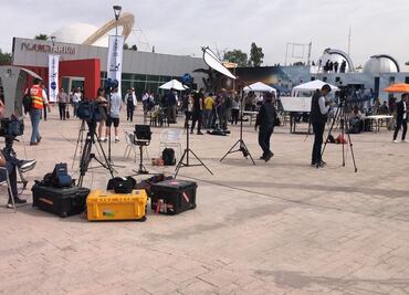 Eclipse solar: Cientos de personas se concentran en el Planetarium de Torreón por eclipse