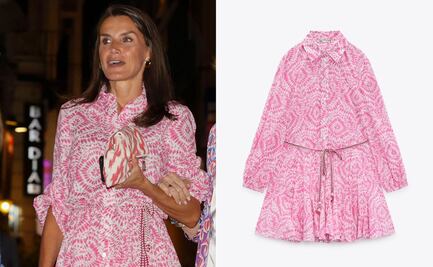El vestido de la reina Letizia que puedes conseguir por 899 pesos en Zara