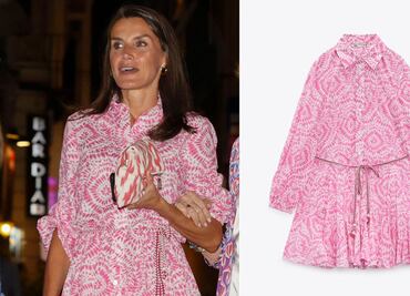 El vestido de la reina Letizia que puedes conseguir por 899 pesos en Zara