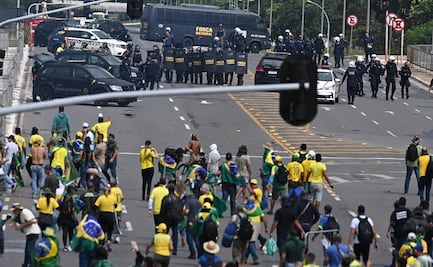 Suman más de mil 200 bolsonaristas detenidos en campamento frente al cuartel general del Ejército en Brasilia