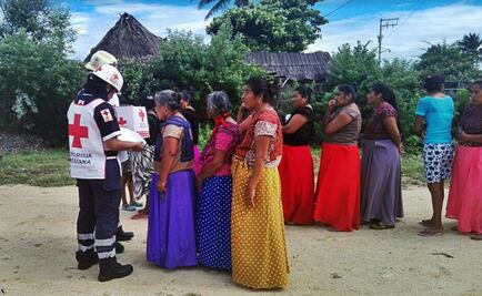 Suman más de 343 ton de víveres enviados por Cruz Roja tras el sismo