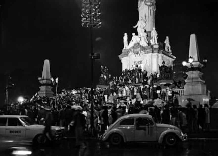 Cuando se cayó el Ángel de la Independencia