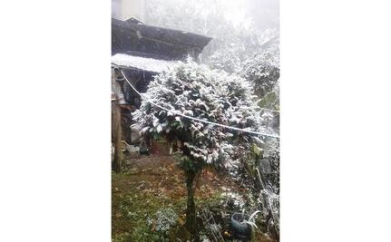 Pronostican descenso de temperatura de hasta -10 grados en Hidalgo