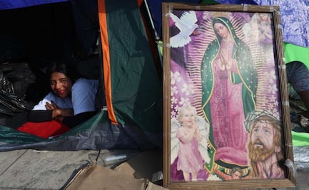 Itzel Osorio mantiene su peregrinación como un acto de fe y gratitud, sin importar el frío y el cansancio