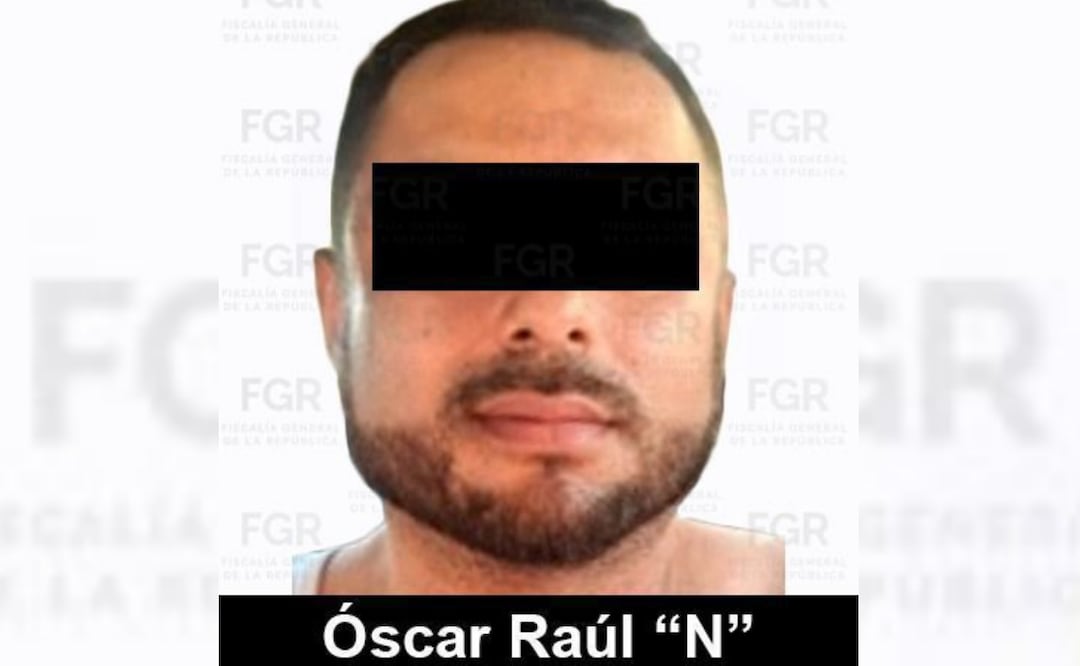 Óscar Raúl Chaidez Pérez, acusado del asesinato de dos policías ministeriales en Cuernavaca, Morelos, en 2020 (13/05/2026). Foto: Especial