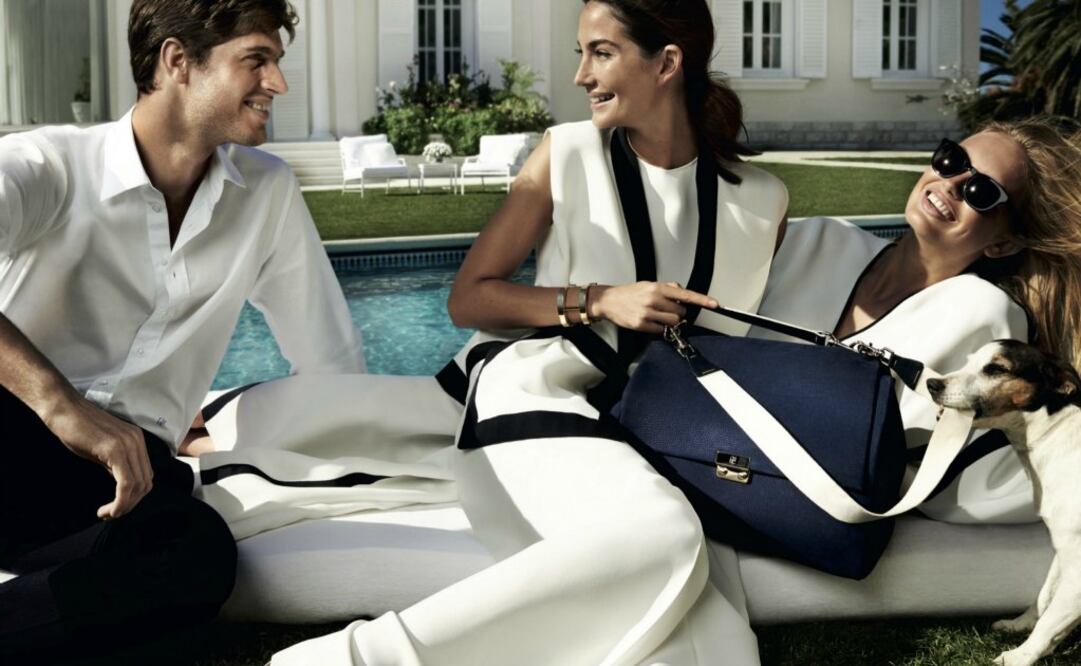 Lily Aldridge en la campaña Primavera/Verano 2016 de Carolina Herrera