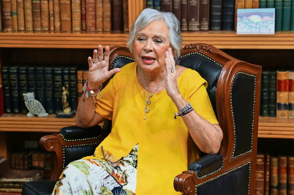 Olga Sánchez: “en reforma judicial, no avasallar a la oposición” Foto: de Fernanda Rojas. El Universal