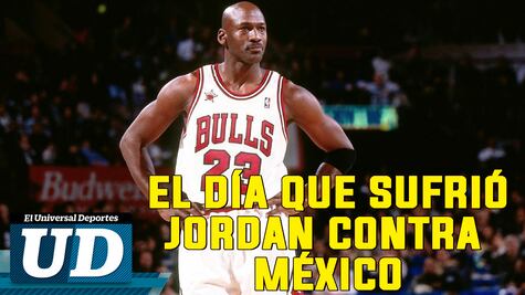 El día que Michael Jordan sufrió contra México