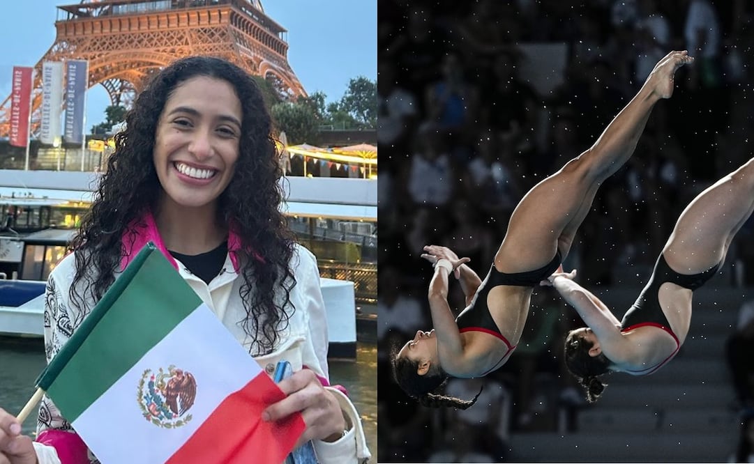 Gaby Agúndez durante los Juegos Olímpicos de París 2024 - Fotos: @gabyagundez en Instagram y AP