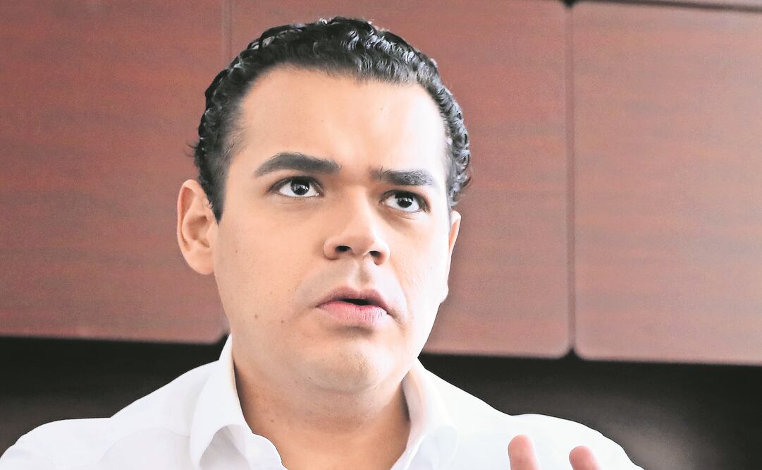 Pablo Angulo Briceño Líder de la organización de jóvenes del PRI (LUCÍA GODINEZ. EL UNIVERSAL)