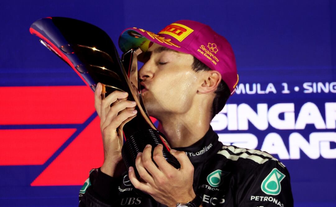 George Russell impone su ley en el Gran Premio de Singapur / Foto: @F1 en X