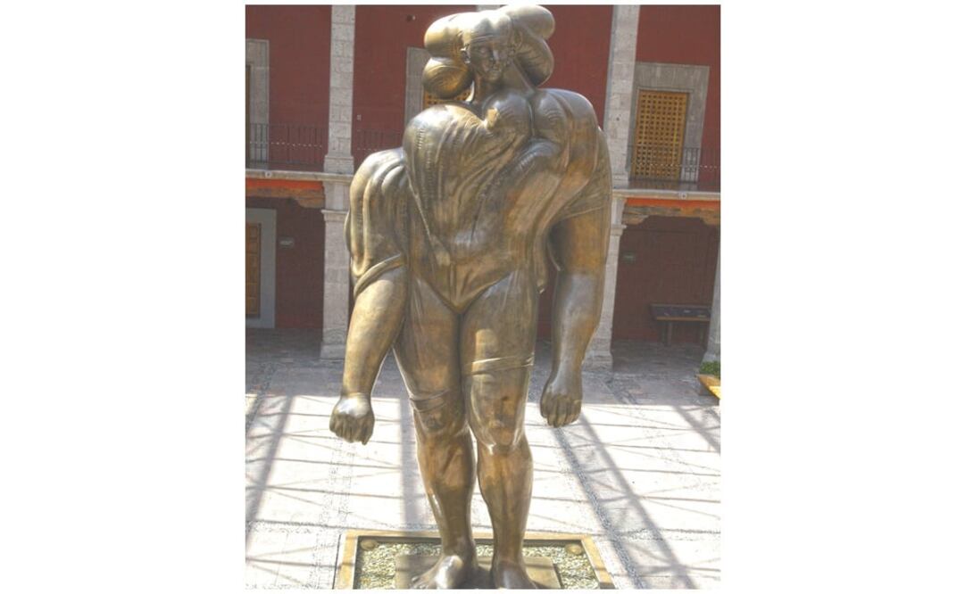 La giganta, obra de José Luis Cuevas, artista de La Ruptura. Foto: ARCHIVO EL UNIVERSAL