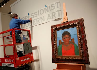 Pinturas de Frida Kahlo que han sido estrellas en subasta