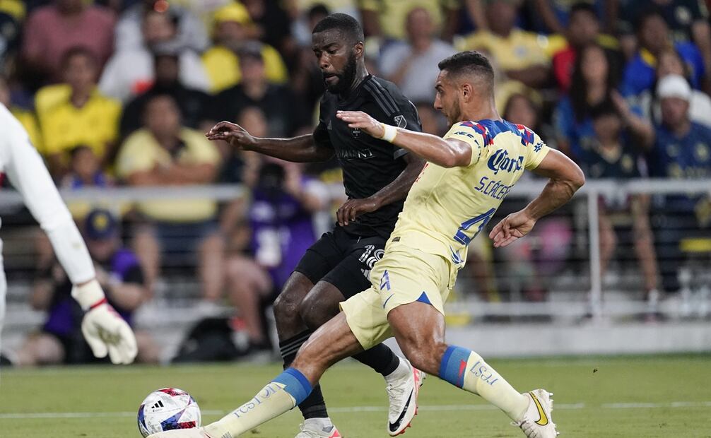 América durante el duelo contra Nashville de la Leagues Cup - Foto: AP