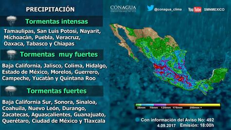 Zona de inestabilidad se localiza en el sur del Golfo de México