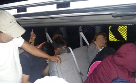 Aseguran a 34 centroamericanos en autobús en Oaxaca