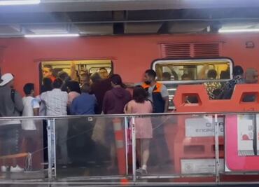 Falla de tren en Línea A; Metro reporta retraso pero ya opera con normalidad