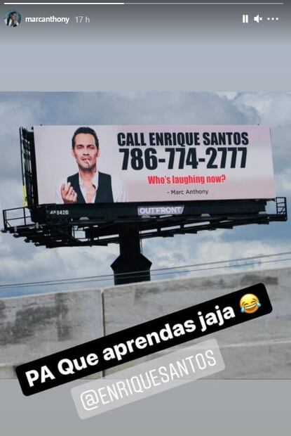 Marc Anthony devuelve broma a locutor que lo exhibió adormilado