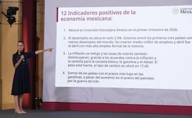 Sheinbaum defiende economía mexicana tras baja de Moody’s y guerra en Medio Oriente; presenta 12 indicadores positivos
