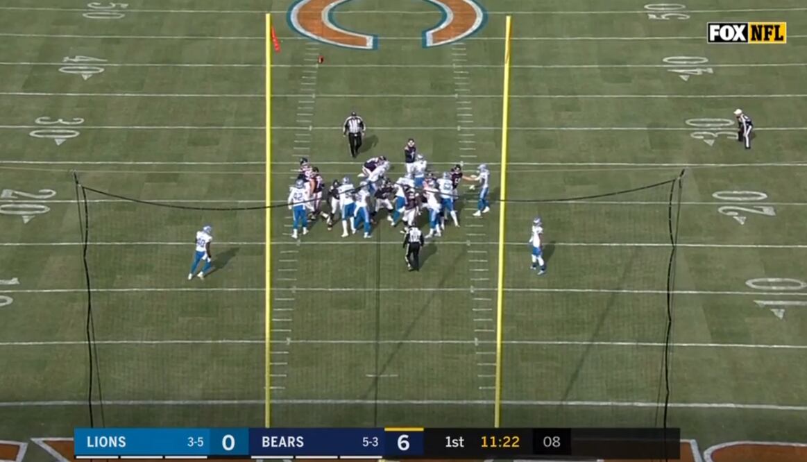 Semana 10 vs Lions; 1st 11:22; intento de punto extra