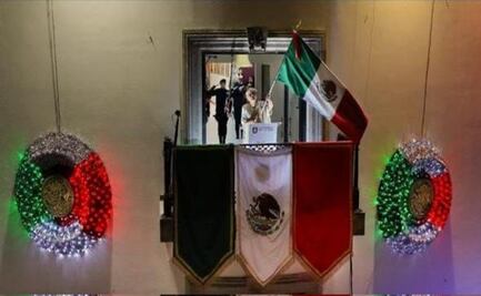 Martha Guerrero recuerda a víctimas de Iztapalapa durante el Grito en Los Reyes La Paz