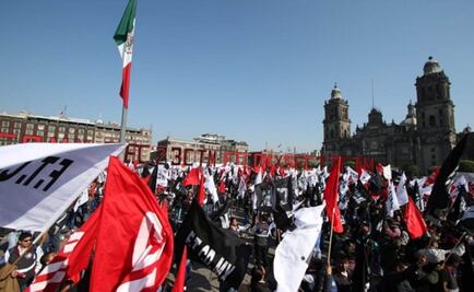 Prevén tres movilizaciones para este lunes en la Ciudad de México