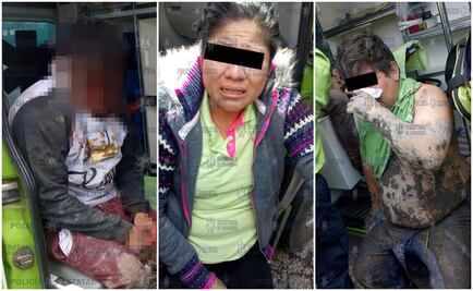 Rescatan a tres personas de ser linchadas en Toluca