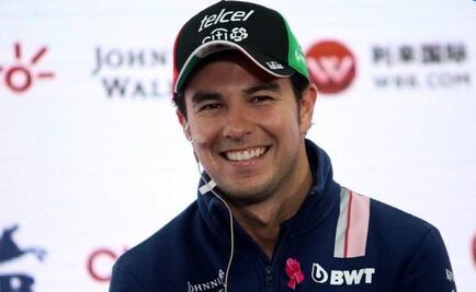Checo Pérez usará casco especial por víctimas de sismo