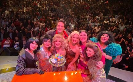 Angélica Vale y Michelle Rodríguez celebran siete años de "Mentiras"