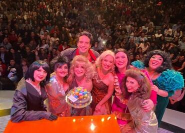 Angélica Vale y Michelle Rodríguez celebran siete años de "Mentiras"