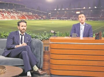 Ryan Reynolds cambia Deadpool por el futbol