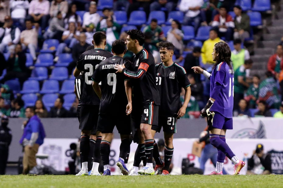 Selección Mexicana en el Estadio Cuauhtémoc, durante un partido de preparación ante Ghana, rumbo al Mundial de 2026 - Foto: Imago7