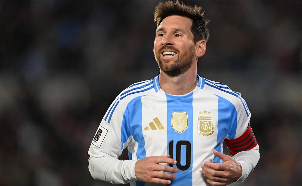 Lionel Messi con Argentina, rumbo a la Copa del Mundo de 2026 - Foto: AFP