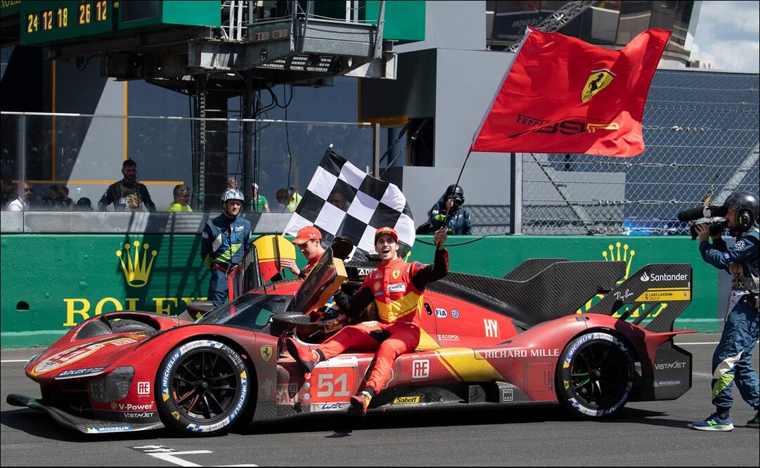 Ferrari gana las 24 horas de Le Mans - Foto: AFP