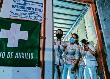 Los socorristas de la Feria de Tultepec