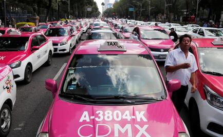 Paro de taxistas provoca tarifas elevadas en apps