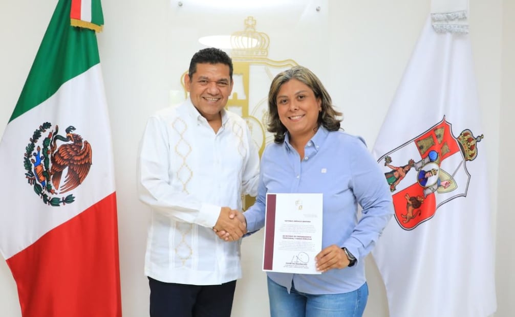 Victoria Arévalo Zenteno, secretaria de Ordenamiento Territorial y Obras Públicas.
Foto: Especial.