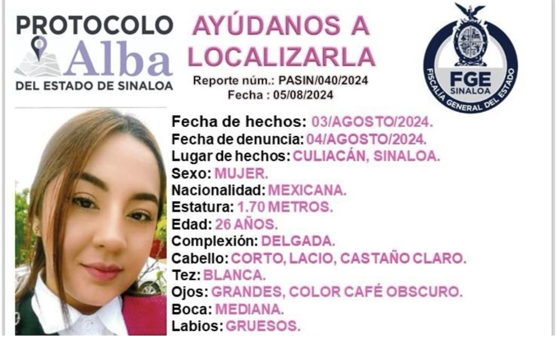 Encuentran restos de Blanca Nallely Ríos Arroyo en playa de Sinaloa. Foto: Especial