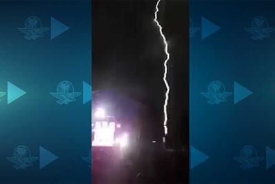 Cae rayo en festival de música electrónica