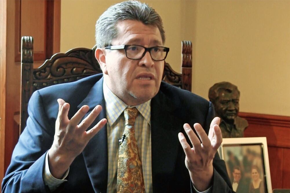 Ricardo Monreal Ávila, Jefe delegacional en Cuauhtémoc (RAFAEL RAMÍREZ. EL UNIVERSAL)