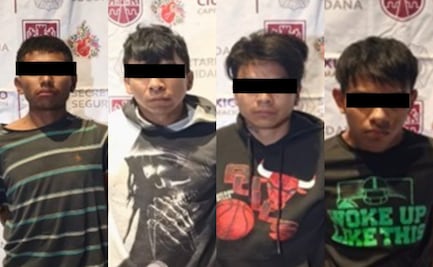 Detienen a cuatro por posesión de 60 dosis de droga en Iztapalapa; están presuntamente ligados a dos homicidios