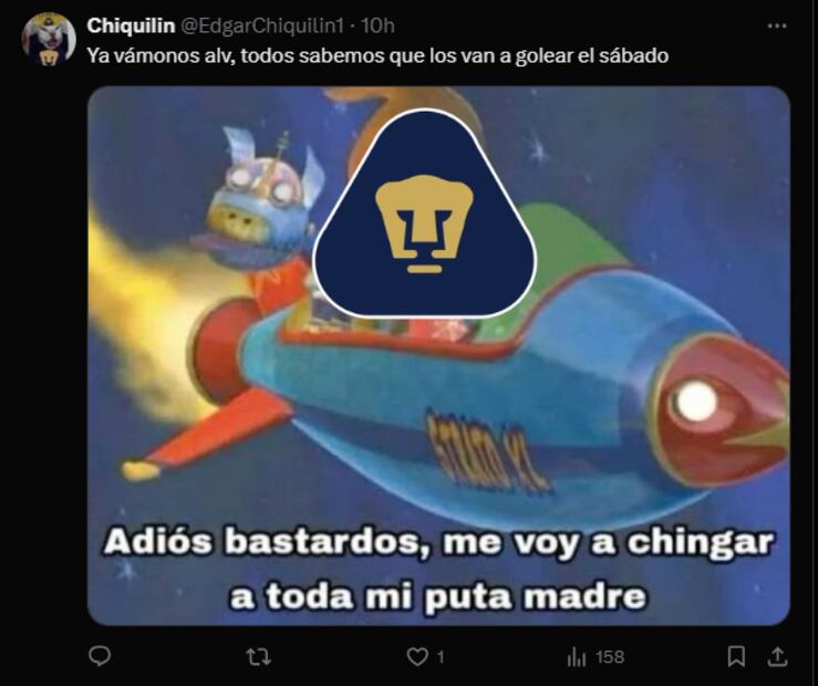 Estos son LOS MEJORES MEMES de la victoria de Pumas sobre Santos Laguna