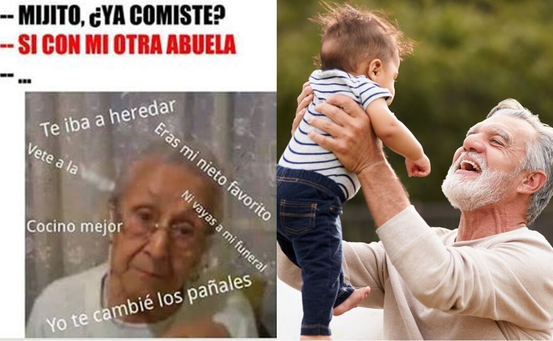 Memes Día del Abuelo. Foto: Redes sociales