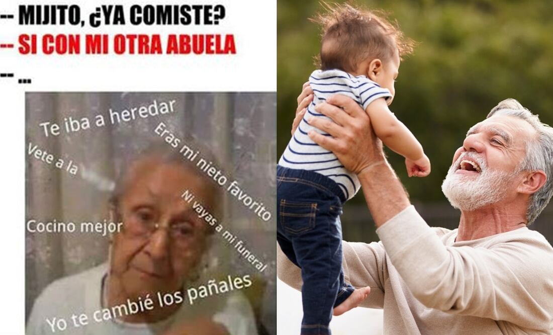 Memes Día del Abuelo. Foto: Redes sociales