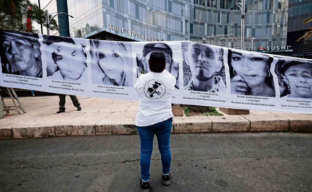Protesta en México por los desaparecidos. Foto: José Méndez / EFE