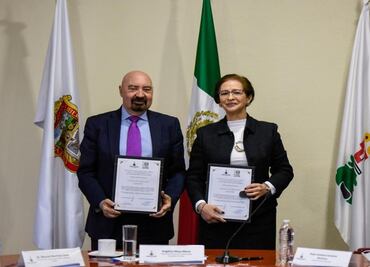 Fes Acatlán y alcaldesa de Naucalpan firman convenio para programa Sendero Seguro