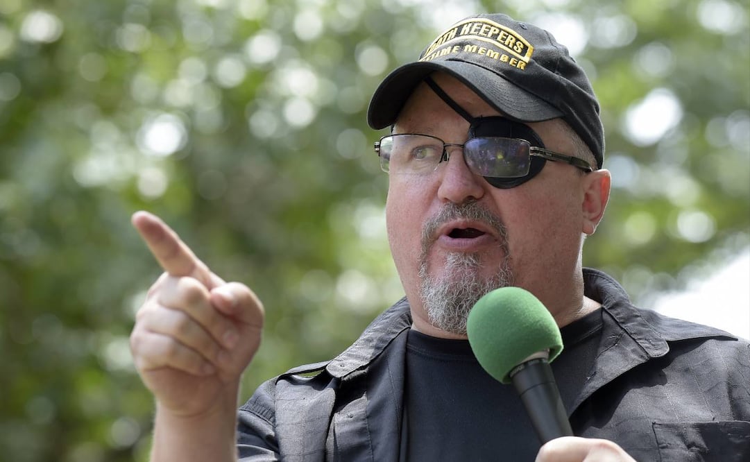 Stewart Rhodes, fundador de la milicia ultraderechista, Oath Keepers. Foto: AP