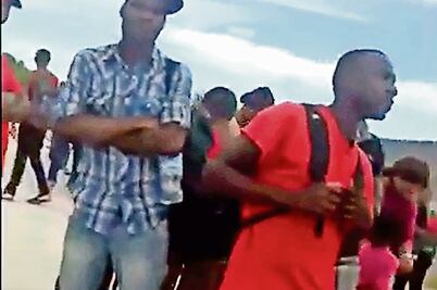 Haitianos, no africanos, migrantes rescatados