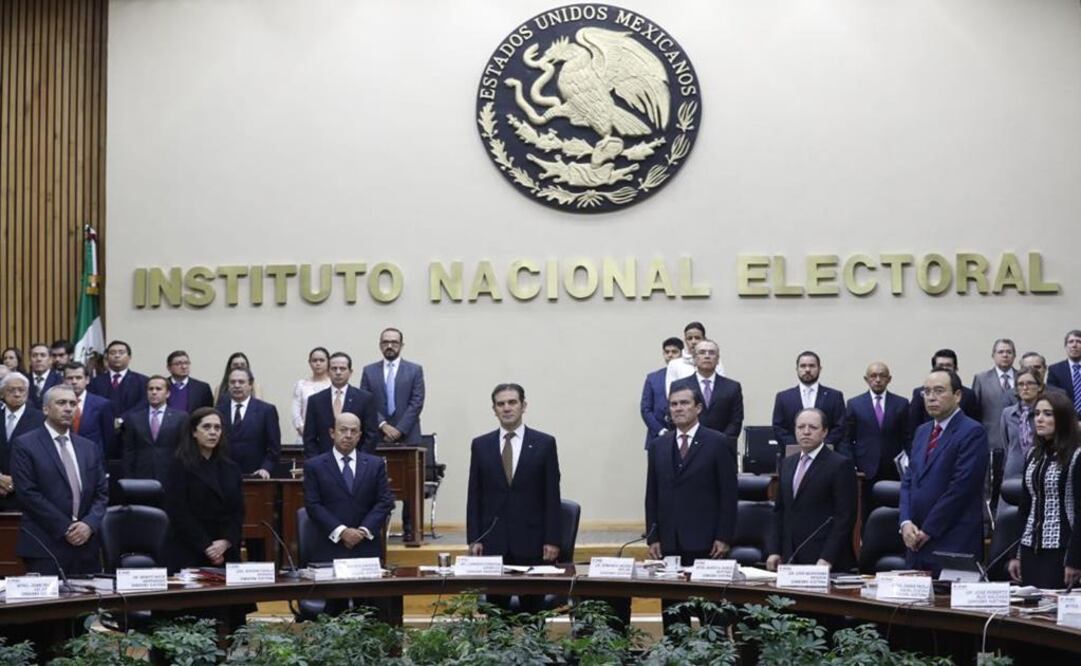 INE rinde homenaje a víctimas de sismo