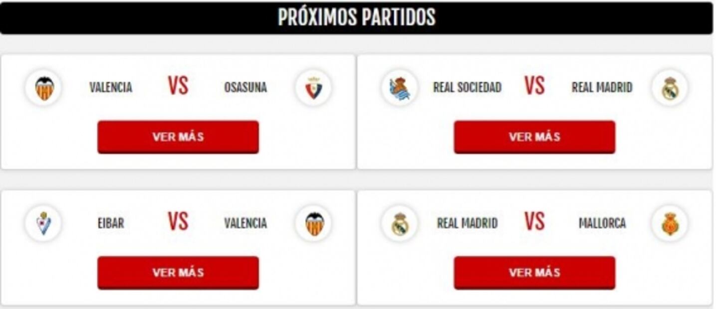 Real Madrid goleó al Valencia en el Alfredo Di Stefano